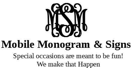 Mobile Monogram and Signs Mobile Monogram and Signs